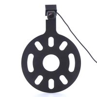 Waterproof Color Car Rear View Backup Reversing Camera 170 Degree Viewing Angle for Jeep Wrangler/Willys/Unlimited Sahara Spare tire Rubicon 2007 to 2015 (HD Backup Camera)