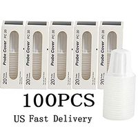 Ear Thermometer Probe Covers,Ear Thermometer Filter Caps,Disposable Covers Replacement for All Braun ThermoSca n Models 40PCS 80PCS 100PCS (100PCS)