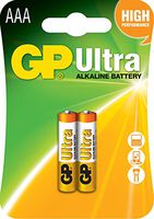 GP Ultra AAA Alkaline Batteries 24AU LR03 1.5V