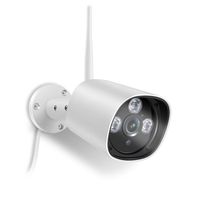 1080P Wireless WiFi Bullet Outdoor IP Security Camera with Night Vision up to 66ft, Motion Detection,IP66 Waterproof, Support Timeline Playback, Turn On/Off Camera