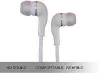 [New Version] Premium Sounds 3.5 Mm Jack HandsFree Headphone Earphones Headset W/Microphone & Volume Control -Super Bass-(Plus Free Phone Stand Holder) - WHITE10