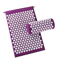 Yoga Mat Massage Cushion Acupressure Mat Relieve Stress Pain Acupuncture Spike Yoga Mat Natural Relief Stress Pain Tension Spike