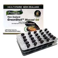 Joint-Health Supplement GreenShell™ Mussel-Oil 200capsule Green-Lipped Mussel (1 Pack)