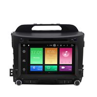 QSICISL Android 8.1 GPS Navigation Stereo Touch Screen Car Stereo 8 Inch 2 DIN 2GB RAM 16GB ROM Head Unit Car DVD Player for KIA Sportage 2012 with Bluetooth