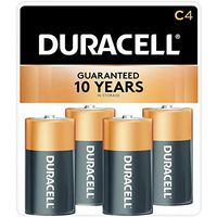 Duracell Coppertop Alkaline Batteries C 4 ea (Pack of 6)
