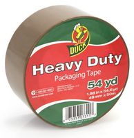 Duck Brand Heavy Duty Packing Tape, 1.88-Inch x 54.6-Yard, Tan, Single Roll (466605)