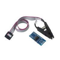 Ximimark 1 Set SOIC8 SOP8 Flash Chip IC Test Clips Socket Adpter BIOS/24/25/93/95 Programmer