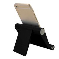 Witspace 360° Foldable Universal Bed Desk Mount Cradle Holder Stand for Phone iPad Tablet (Black)