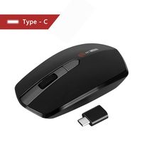 Type C Wireless Mouse, MCSaite 2.4GHz USB C Wireless Mouse DPI adjustment Compatible for MacBook 12", MacBook Pro 2016/2017, Chromebook and More USB C Devices