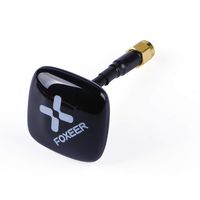 Foxeer Echo Patch FPV Antenna Cable Version 5.8G Antenna 8dBi High Gain Panel SMA Male Antenna RHCP for RC Drone FPV Quadcopeter Multicopter TX/RX