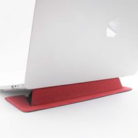 SenseAGE Universal Ultra Lite Flat Stand for Laptop, Laptop Stand, Portable Stand, Notebook Pad, MacBook Stand- Burgundy Red