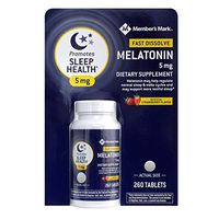 Expect More Member's Mark Melatonin 5mg Fast Dissolve (260 ct.)
