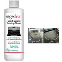 Cleaner Glass Stove Stovetop Polish Heavy Duty Cooktop Eco Friendly 12oz Bottle