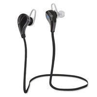 Dashblu Wireless Earbuds with Mic. for All Androids, iPhones, iPads & Tablets. 30-feet Range Sweatproof! Great for Music/Exercise/Calls or Just for Fun. Quality Reception.