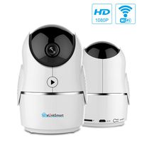 eLinkSmart 1080P Homes Security Camera, Wireless WiFi IP Camera for Home Surveillance with PTZ, Night Vision, 2-Way Audio, Motion Detection, Activity Alerts, 60 Days Free Cloud for Pet/Baby Monitor