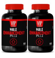Tribulus terrestris Supplement - Male Enhancement Pills - Increase Fertility in Men (2 Bottles 120 Capsules)