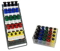 Digi-Flex174; Multi153; Hand Exerciser, Large Clinic Set, 5 Bases and 20 Buttons with Rack