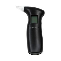 Macddy Portable Professional Alcohol Tester Digital LCD Display Police Alert Breath Alcohol Tester Device Analyzer Detector