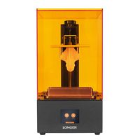 LONGER Orange 30 3D Printer, Upgraded Resin SLA 3D Printer with Touch Color Screen, 2K High Resolution LCD, Parallel LED Lighting, High-Temperature Warning, Bigger Build Size 4.72 x 2.68x 6.69 inch