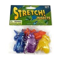 Stretchy Bug Insects Pack Fidget Toy Stress Relief for Kids ADHD