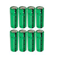 Rechargeable 2/3aaa Battery 1.2v ni-mh Battery 400mAh Count :Pcs (8)