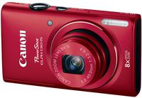 Canon PowerShot ELPH 130 IS 16.0 MP Digital Camera with 8x Optical Zoom 28mm Wide-Angle Lens and 720p HD Video Recording (Red) (Discontinued by Manufacturer)