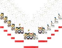 Christmas Holiday Disposable 3-Ply Paper Guest Towels - 2 Packs - 40 Total Towels - Peanuts Caroling