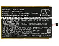 Cameron Sino Li-Polymer 3.70V 7000mAh / 25.90Wh Tablet Battery Compatible With INSIGNIA PR-3750159, Fits INSIGNIA Flex 10.1 NS-15AT10