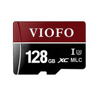 VIOFO 128GB High Speed MLC Micro SD U3 Memory Card with Adapter Support Ultra HD 4K Video Recording