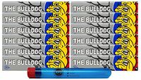 The Bulldog Amsterdam Silver King Size Slim Rolling Papers (12 Packs) with Rolling Paper Depot XL KewlTube