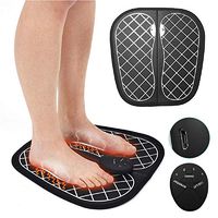 LVHE Foot Massage Mat, Foot Massager, Folding Portable Electric Massage Mat, Fit Acupressure Mat, Electronic Muscle Stimulatior Feet Massage Promoting Blood Circulation Muscle Pain Relief