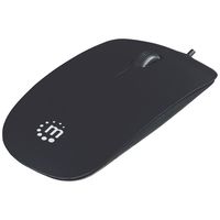 1 - Silhouette Optical Mouse (Black), 1,000dpi, 3 button with scroll wheel, 177658