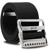 Pivit Black Lifting Gait Belt | 60" | Transfer Assist Device for Seniors, Elderly, Occupational & Physical Therapy | Medical Nursing Safety Long Gate Strap with Quick Release Metal Buckle