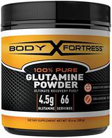 Body Fortress 100% Pure Glutamine Powder, Supports Post Workout Recovery, 10.6 oz
