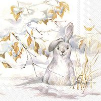 IHR 20 Luxury Paper Lunch Napkins- Peter, The White Rabbit