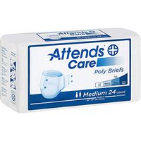 Attends Care Briefs with Odor-Shield for Adult Incontinence Care, Medium, Unisex, 96 Count