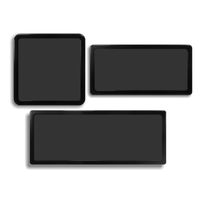 DEMCiflex Dust Filter Kit for Fractal Design Arc Midi (3 Filters), Black Frame/Black Mesh