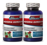 Hoodia Diet - Hoodia Gordonii Cactus 2000mg Diet 120 Tablets - Increase Fat Metabolism with Premium Hoodia Gordonii (2 Bottles)
