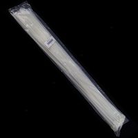100 Pc Bag Clear Nylon 36" Cable Zip Ties Self Locking Head UV Heat Resistant Outdoor Indoor for Bundling Tag Hold Wires Cords Crafts