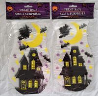 Spooky Town Halloween Themed Haunted House Loot Treat Bags - 40 Pack