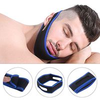 SIMAIOU Anti Snoring Chin Strap Device - Snoring Solution Sleep Aid That Stops Snoring & Ease Breathing - Effective Snore Relief - Snore Stopper Jaw Support - Natural, Comfortable & Adjustable