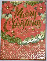 Punch Studio 75-Sheet Pocket Notepad - Merry Christmas