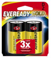 ENERGIZER D 2-Count  EVEREADY Alkaline Battery