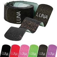 Luna Body Kinesiology Tape Precut, Elastic Sports Tape for Muscle Support, Pain Relief, Latex-Free, Hypoallergenic, 20 Strips 2 X 10 Inches