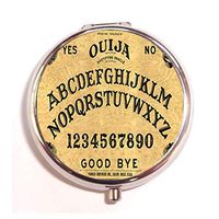 Lingerin Ouija Board Custom Fashion Pill Box Medicine Tablet Holder Organizer Case for Pocket or Purse