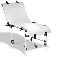 JF World 51 Inch x 23 Inch Non-Reflective PVC Still Life Shooting Table