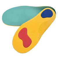 Orthotic Insoles for Kids Prevent Flatfoot, Foot Valgus, Foot Pronation etc Breathable Shockproof 3D Shoe Pads Inserts Boys Girls