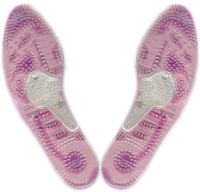 1 Pair Women's Massaging Shoe Insoles, 5-7