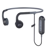 Wireless Sport Headphones, Vidonn Q2 Bone Conduction Earphones Bluetooth 5.0 Ultralight Sweatproof Open Ear Design with Mic for Outdoor Sports Gym