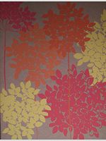 Glittered Red/Orange/Yellow Leaves Note Cards w/ Envelopes - Set of 8
